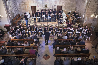 La parroquia de Preixana acoge una actuación del Musicant l’Urgell