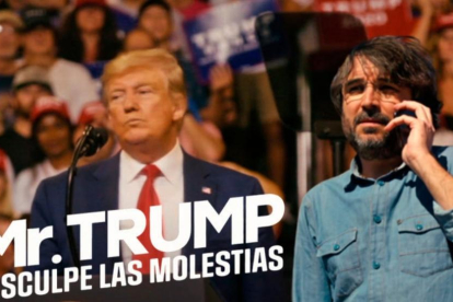Jordi Évole estrena ‘Mr. Trump, disculpe las molestias’ en La Sexta.