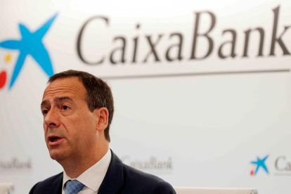 Gonzalo Gortázar, consejero delegado de Caixabank.