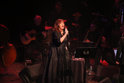 Maria del Mar Bonet, en un recital el febrer passat a Begues.