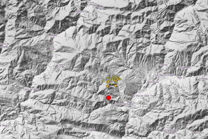 El terratrèmol a l'Alt Urgell ha tingut més de 20 rèpliques