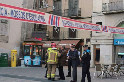 Tallat un tram del carrer Major de Lleida per una possible fuita de gas