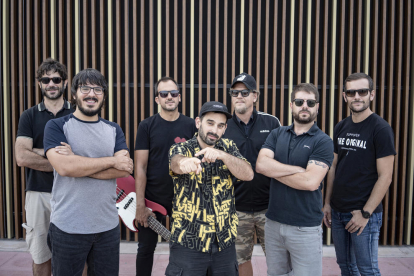 La banda de Castelló de funk-jazz BlackFang, demà a Lleida.