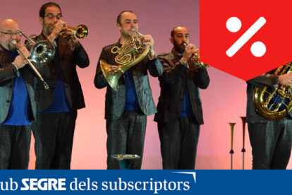 Spanish Brass, un dels quintets més dinàmics i consolidats del panorama musical espanyol.