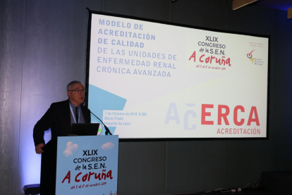 Congrés de la Societat Espanyola de Nefrologia, a la Corunya.
