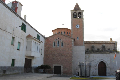 La iglesia de Vilanova de Bellpuig.