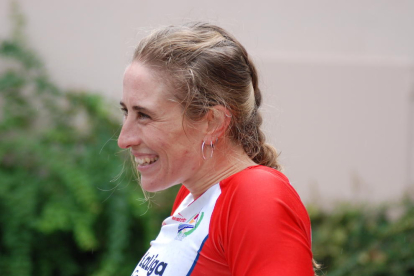 Núria Vilarrubla, durante su participación ayer en la segunda jornada del test.