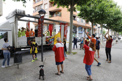 El pasado mes de mayo la Fecoll organizó una rúa por la calles de Lleida como “sustituta” del Aplec.