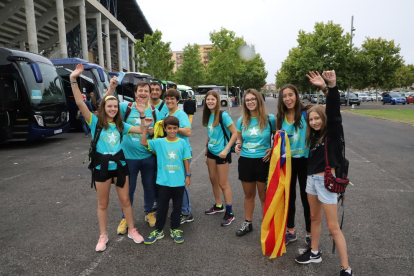 Lleidatans que el 2019 van anar a la manifestació de Barcelona.
