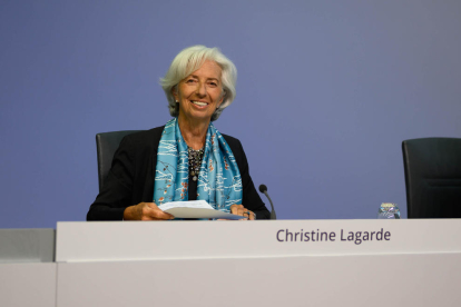 La presidenta del Banc Central Europeu (BCE), la francesa Christine Lagarde.