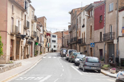Imagen de archivo de una calle de Maldà. 