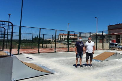 Vila-sana ya tiene listas las pistas de pádel y de skate