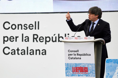 El expresidente de la Generalitat, Carles Puigdemont.