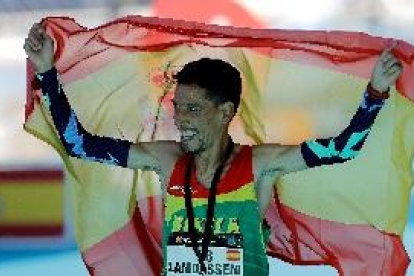 Ayad Lamdassem bat el rècord d'Espanya de marató a València