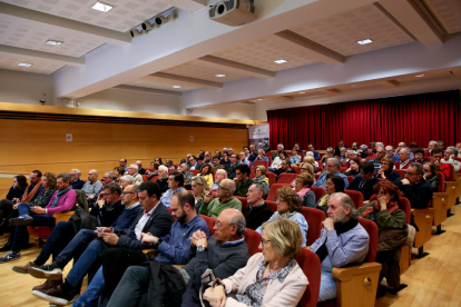Campaña “Amnistia Ara!”  -  La sala de actos de la Diputación acogió ayer la presentación en Lleida de esta campaña para reclamar la anulación de todas las causas abiertas contra los independentistas.