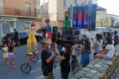 La Festa sobre Rodes va tenir una primera sessió a la tarda dirigida als més joves del municipi.