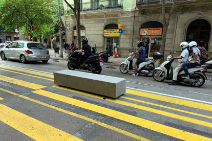 La fiscalia investiga els blocs de formigó que Barcelona va col·locar en alguns carrers