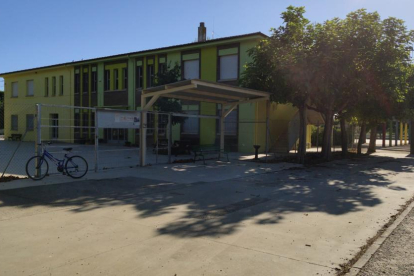 L’escola del Palau a l’avinguda Sant Roc, que s’ampliarà.