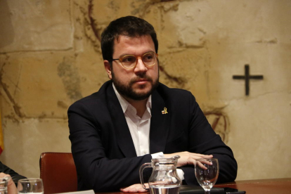 El vicepresidente del Govern, Pere Aragonès.