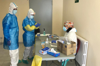 El Bus de la Salut de Lleida efectua 8.437 proves PCR a la demarcació des del març, en coordinació de l'Atenció Primària