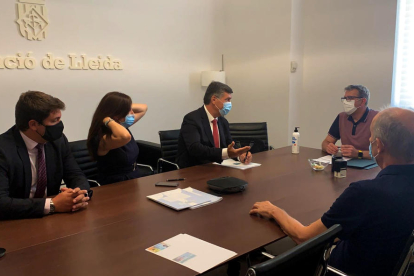 La Diputació de Lleida signa un préstec de 10 milions destinat a despesa d'inversions per als ajuntaments 