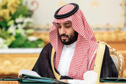 Imatge d’arxiu del príncep hereu de l’Aràbia Saudita, Mohamed bin Salman.