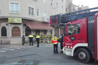 Falsa alarma d’incendi en un restaurant del carrer Isaac Albéniz