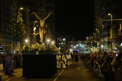 Procesión del Sant Enterrament de Lleida el año pasado. 