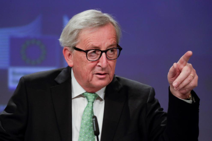 El presidente de la Comisión Europea (CE), Jean-Claude Juncker, hizo balance de su mandato.