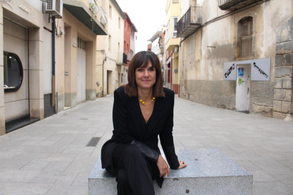La lleidatana Mónica López, en una foto feta a Alcarràs.