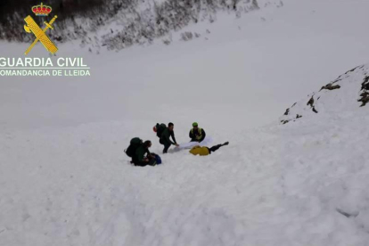 La Guàrdia Civil localitza el cos sense vida d'un muntanyenc francès desaparegut a la Vall d'Aran