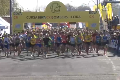 Cursa de Bombers a Lleida TV