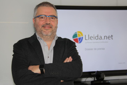 Sisco Sapena, director executiu de la firma Lleida.Net.