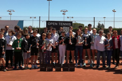 El CT Lleida corona a los campeones del Open Prat Llongueras