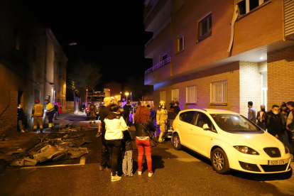 L’incendi al carrer Jeroni Pujades.