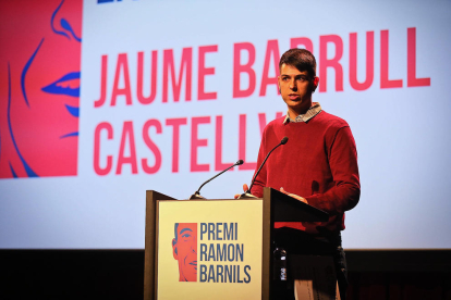 Jaume Barrull Castellví va ser reconegut pel reportatge 'Boscos, la gestió pendent