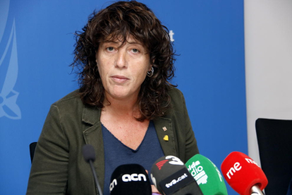 La consellera de Agricultura, Teresa Jordà.
