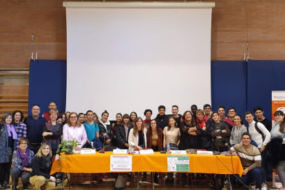 L’institut Torre Vicens va organitzar ahir nombroses xarrades amb científiques.