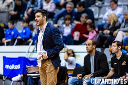 Gerard Encuentra, durante un partido de esta temporada.