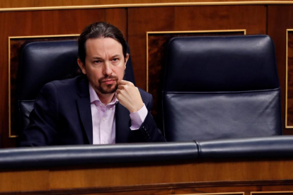 Iglesias defiende las cuentas de su partido, Podemos.