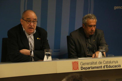 El conseller Bargalló va presentar ahir la convocatòria.