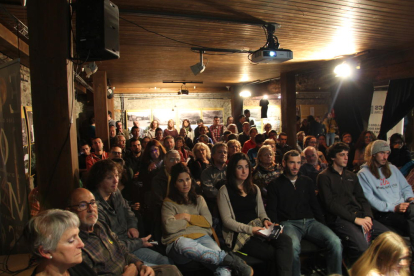 Público en una sesión del ‘CurtÀneu’ celebrada el año pasado.