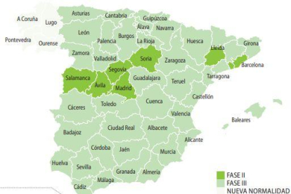 El pla de Lleida seguirà en fase 2, a la cua de l'Estat en la desescalada