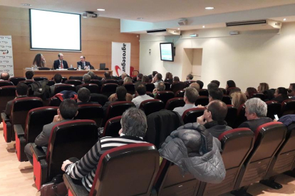 Jornada organizada el martes en Lleida por Agroseguro.
