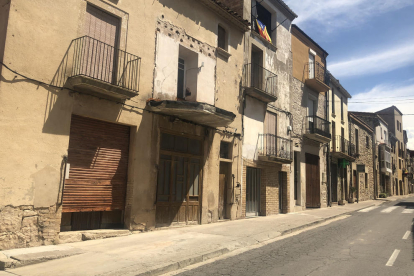 Imagen de una calle de Maldà. 