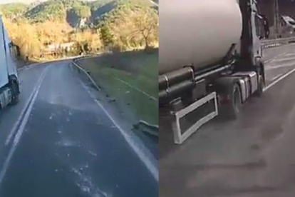 Denunciats dos conductors per avançaments perillosos al Pont de Suert i Vielha