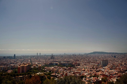 Una vista de la ciutat de Barcelona