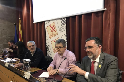Tost a la reunió d’aquesta setmana amb alcaldes del Solsonès.