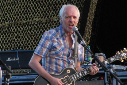 El guitarrista Peter Frampton.