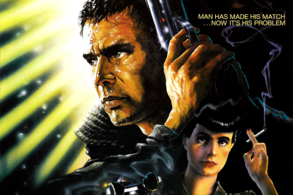El cartel de 'Blade Runner'.